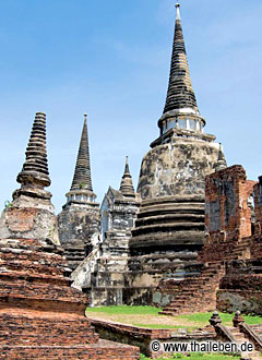 foto_ayutthaya01 Der ikonische Wat Phra Si Samphet.